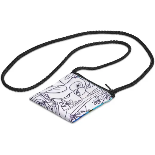 Hoppla Sani Tuck Money Neck Pouch Back